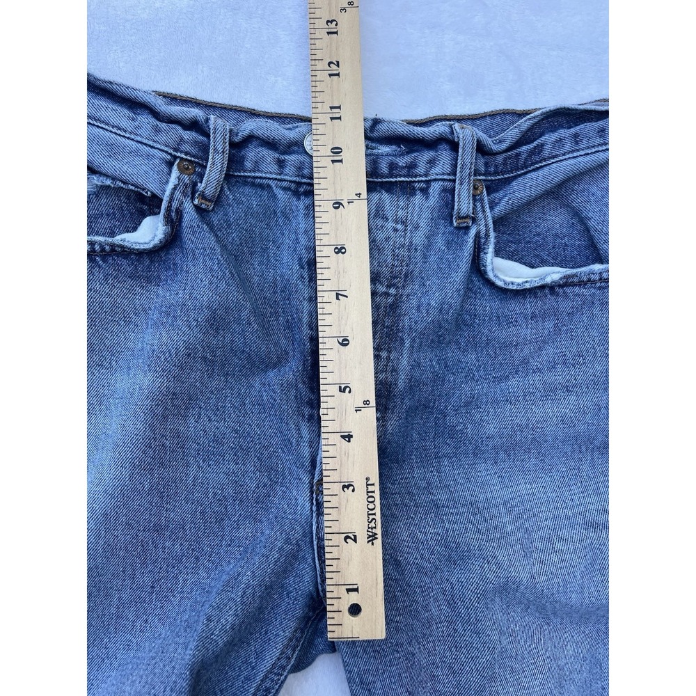AGOLDE Riley High Rise Straight Button Fly Jeans Size 27 Crop - Picture 9 of 12